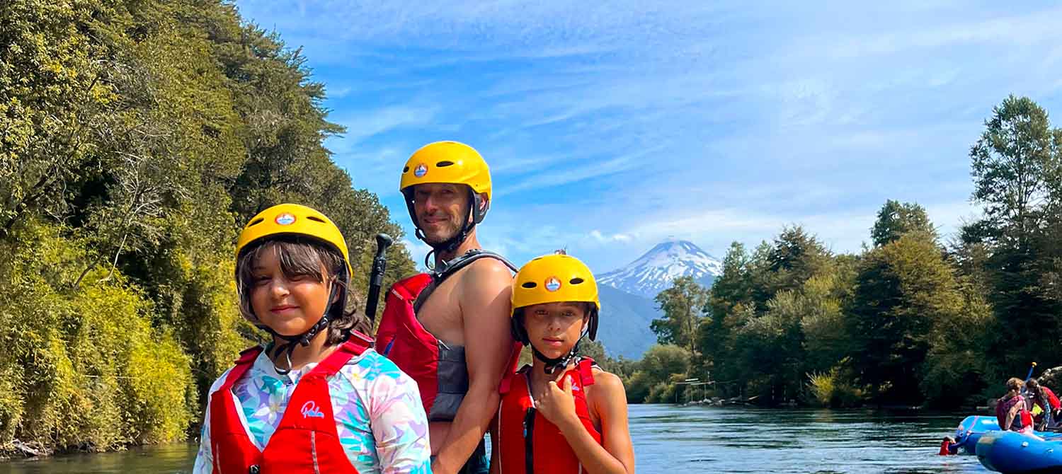 Kayak en el Río Liucura