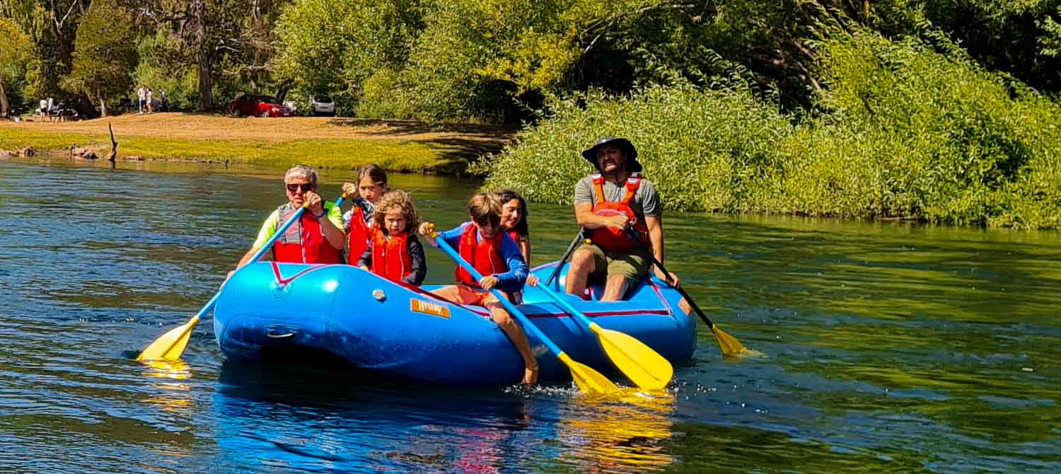 Flotada Familiar en el Río Liucura