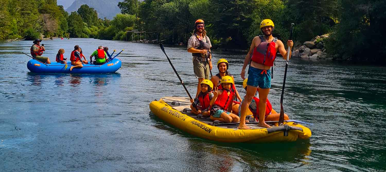 Big SUP en el Río Liucura