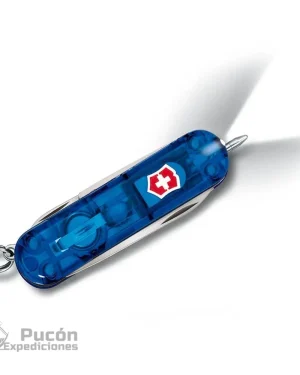 Navaja Signature Lite color azul traslúcido Victorinox