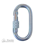 Mosqueton Oval Steel Carab