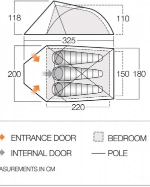 Carpa Helvellyn 300 – Vango