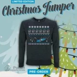 Poleron Pyranha Merry Fishmas Jumper